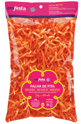 Palha de Fita Laranja